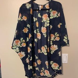 Floral kimono